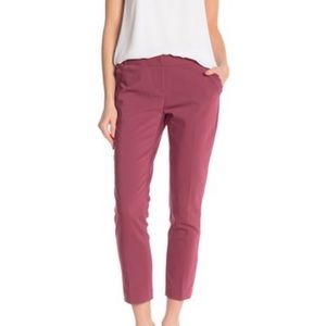 Amanda & Chelsea Ruffle Trim Pocket Cropped Pants.